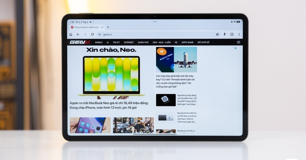 Xiaomi Pad 8 Pro: Máy tính bảng giá ngang iPad thường, hiệu năng đọ iPad Pro