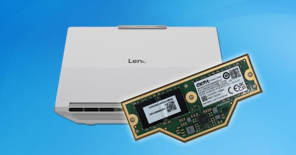 Hãng nhớ Trung Quốc lần đầu sản xuất RAM laptop kiểu mới, ThinkBook 2026 có thể là thiết bị đầu tiên dùng linh kiện này