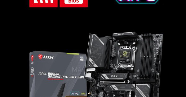 MSI ra mắt bo mạch chủ MAG B850M Gaming PRO MAX với công nghệ ép xung OC Engine