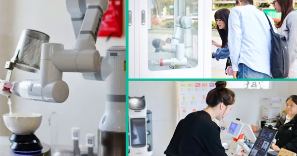 Robot AI đầu bếp 'càn quét' miền Đông Trung Quốc: Quét mặt, phân tích lưỡi để nấu món
