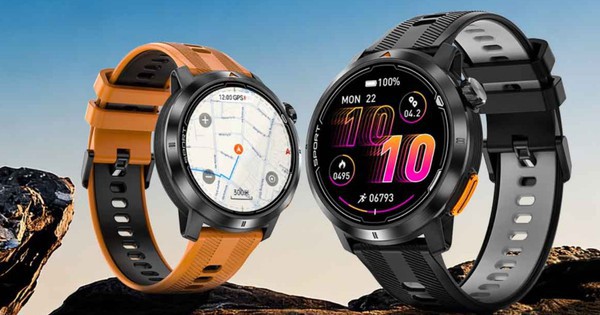 Rollme G9: Smartwatch siêu nhẹ 32g cho dân phượt, điều hướng không cần sóng