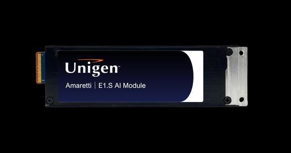 Unigen ra mắt module AI M.2 Amaretti E1.S: Chạy mô hình 20 tỷ tham số chỉ với 10W điện