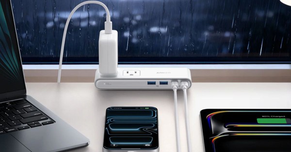 Anker Ra Mắt Ổ Cắm Kẹp Bàn 10 Cổng 70W: Thiết Kế Độc Đáo, Không Cần Khoan Vít