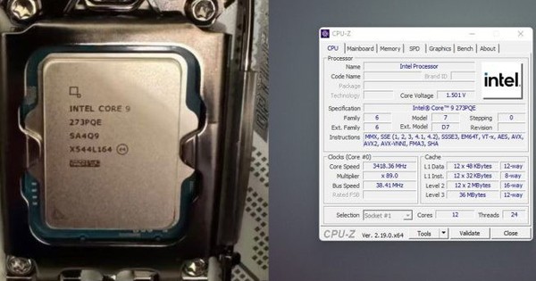 Bo mạch Z790 bị 'đánh lừa' để chạy chip Intel Bartlett Lake chưa từng hỗ trợ