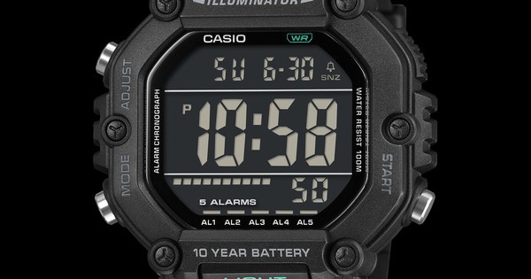 Casio Ra Mắt Đồng Hồ Pin 10 Năm, Giá Chỉ Hơn 1 Triệu Đồng Cho Người Dùng Phổ Thông