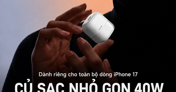 Sharge ra mắt củ sạc mini 40W giống hộp AirPods, cạnh tranh Anker Nano