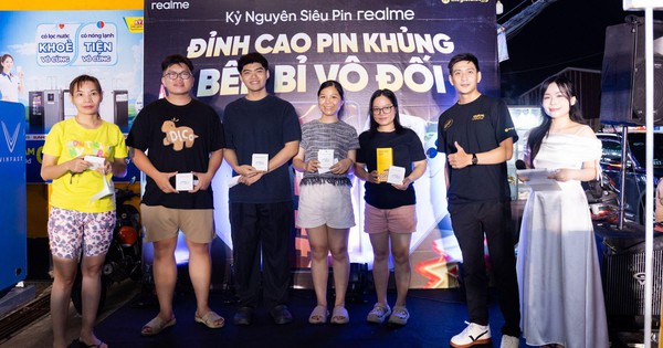 Smartphone pin 5.000mAh đã lỗi thời? realme thiết lập 