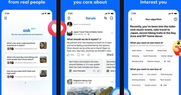Meta ra mắt Forum: Ứng dụng mới dành riêng cho Facebook Groups, cạnh tranh Reddit