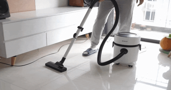 Máy hút bụi khô ướt Bravio Panda P8: Nhỏ gọn, hút mạnh, giá 2 triệu