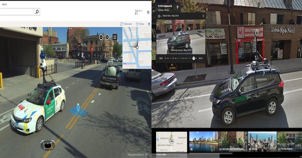 Chuyện gì sẽ xảy ra khi hai xe Google Street View và Bing Streetside ...