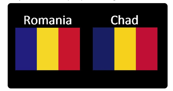 Hình ảnh cờ của Chad và Romania đến năm 2024 cho thấy sự tương đồng về thiết kế và cảm nhận. Với màu sắc đặc trưng, cờ Chad và Romania thể hiện sức mạnh, sự phát triển và mong muốn hòa bình của hai quốc gia. Việc cùng nhau tiến bộ giúp hai quốc gia này ngày một gần gũi và thân thiện hơn.