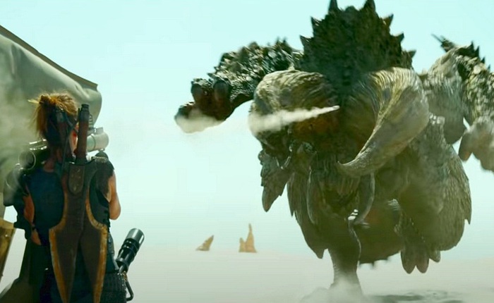 Trailer Monster Hunter lên sóng hé lộ dàn quái vật khổng lồ hung hãn, từ khủng long cát cho đến rồng lửa, đủ cả