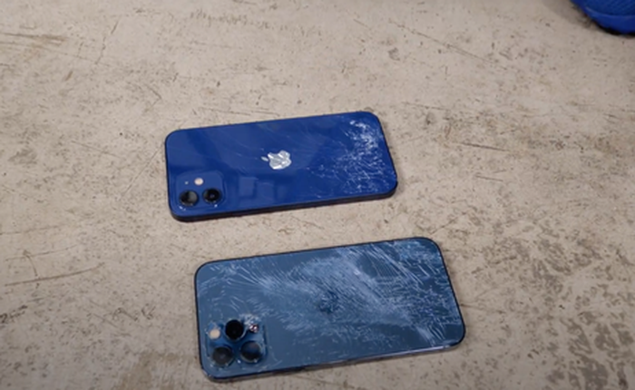 Tin buồn cho các hãng bán kính cường lực, Ceramic Shield trên iPhone 12 thực sự rất bền!
