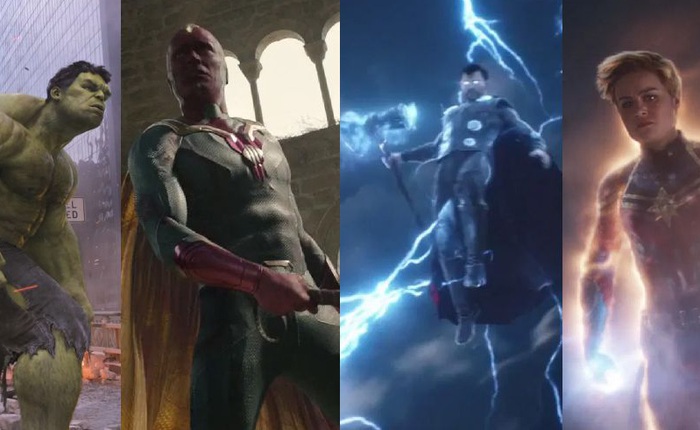 Ai là siêu anh hùng MCU mạnh nhất trong mỗi bộ phim Avengers?