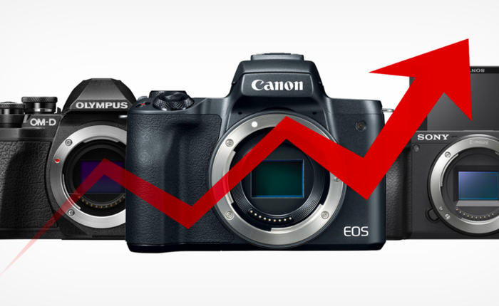 Lượng máy ảnh không gương lật bán ra tại Nhật Bản đã tăng 128.9% trong tháng 10