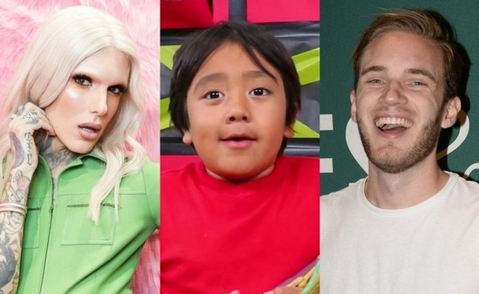 10 ngôi sao kiếm tiền nhiều nhất YouTube 2020, sao lại không có PewDiePie?