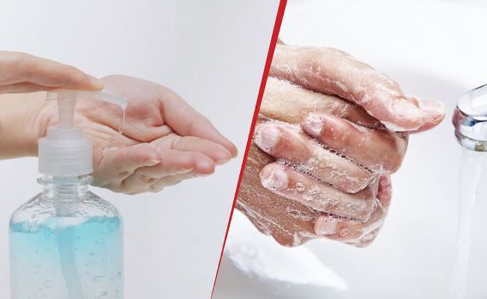Trong dịch Covid-19, chọn rửa tay bằng xà phòng hay nước rửa tay khô hiệu quả hơn?