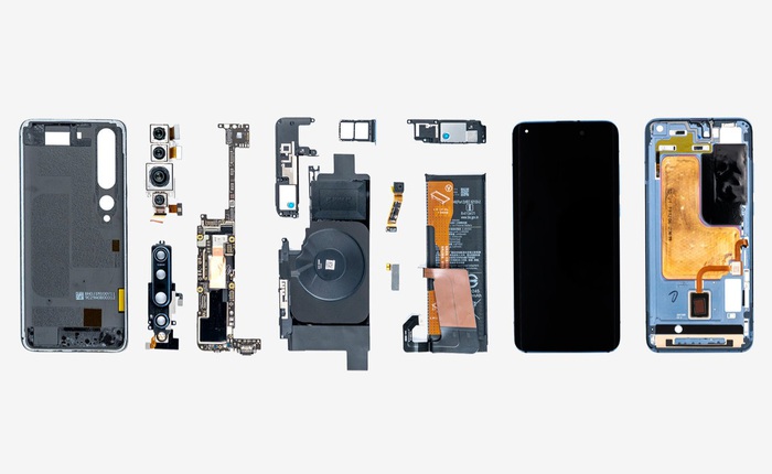 Mổ bụng Xiaomi Mi 10 Pro: Thiết kế đỉnh cao bên trong một mẫu flagship có giá chỉ từ 16 triệu đồng