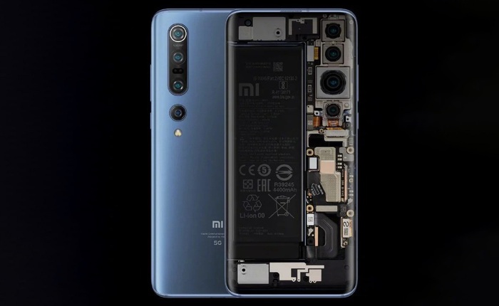 CEO Xiaomi Lei Jun "nhá hàng" Mi 10 phiên bản mặt lưng trong suốt