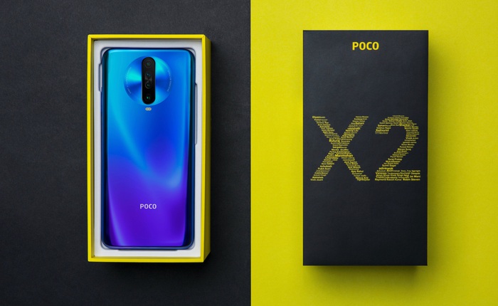 POCO X2 chính thức ra mắt: Màn hình 120Hz, chip SD 730G, RAM 8GB, pin 4.500 mAh, giá bán từ 225 USD