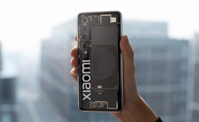 Lộ ảnh thực tế Xiaomi Mi 10 Explorer Edition với mặt lưng trong suốt