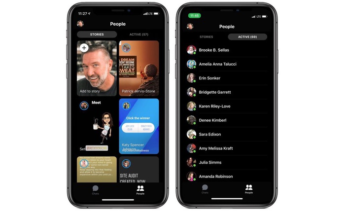 Facebook Messenger có thiết kế mới tối giản hơn, Dark Mode và Stories nổi bật