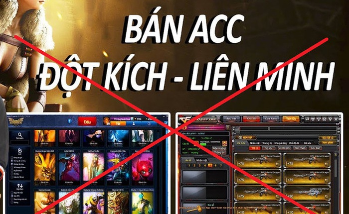 Từ 4/2020, pháp luật cấm người chơi mua bán tài khoản, vật phẩm game