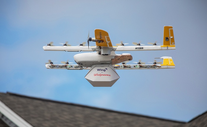 Covid-19 khiến nhu cầu giao hàng bằng drone của Alphabet tăng mạnh, giao hơn 1.000 đơn trong 2 tuần, chủ yếu là giấy vệ sinh