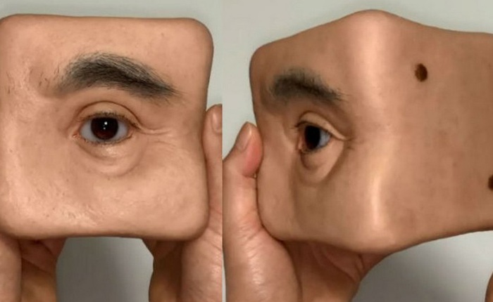 Nghệ sỹ người Nhật "tái xuất" với cục xí ngầu hình đôi mắt trông đáng sợ như quái vật một mắt
