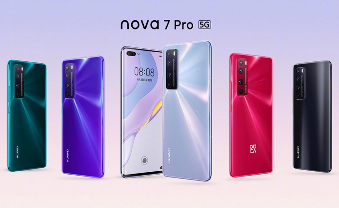 Huawei Nova 7, Nova 7 SE và Nova 7 Pro ra mắt: Hỗ trợ 5G, camera 64MP, giá từ 7.9 triệu đồng