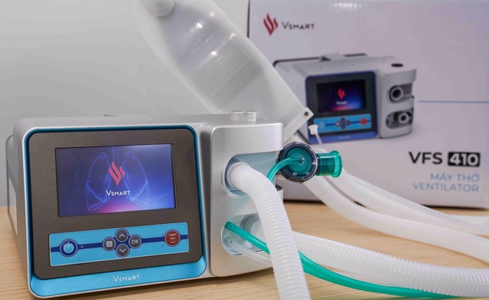 VinGroup hoàn thành hai mẫu máy thở phục vụ điều trị Covid-19