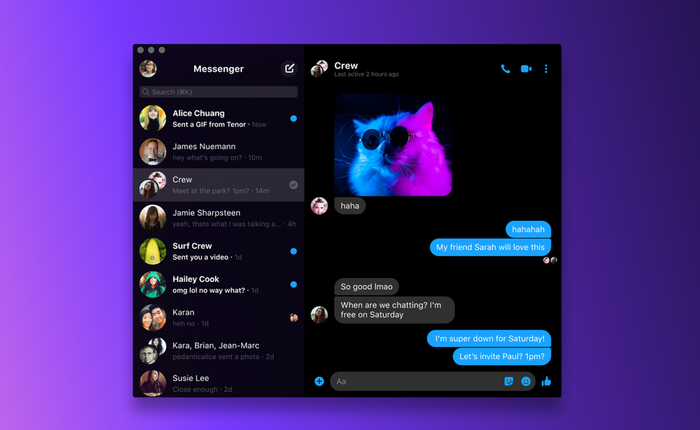 Facebook Messenger ra mắt ứng dụng riêng dành cho máy tính Windows và Mac
