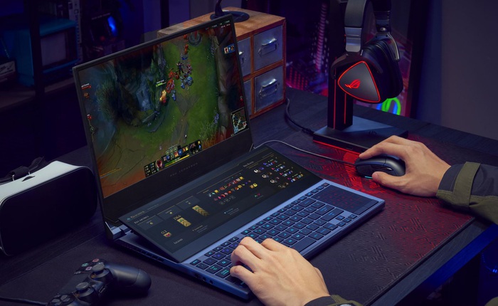 Asus ROG Zephyrus Duo ra mắt: Laptop gaming với hai màn hình, chip Intel Core thế hệ 10, giá từ 2999 USD