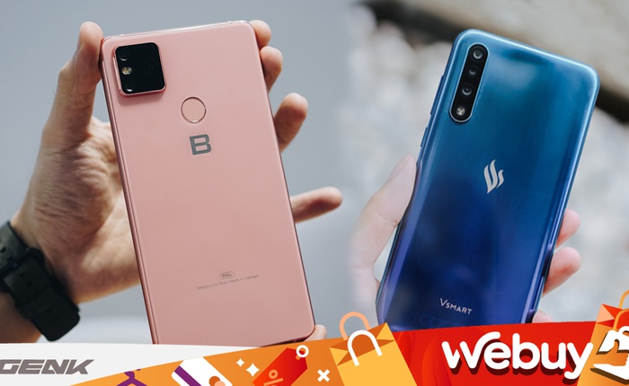 So găng smartphone Việt: Bphone B86s "ăn" được 2 chiếc Vsmart Live mà vẫn còn thừa 2 triệu