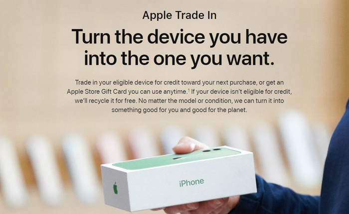 Apple ra mắt chương trình đổi máy cũ lấy iPhone mới, nhưng định giá máy Android thấp không thể tưởng tượng nổi
