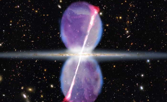 Bong bóng bí ẩn hiện ra giữa trung tâm dải Ngân hà cuối cùng cũng được 'giải mã'
