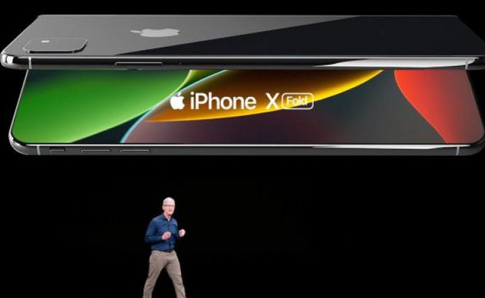 Apple cũng đang phát triển một chiếc iPhone màn hình gập, nhưng không giống Samsung Galaxy Fold