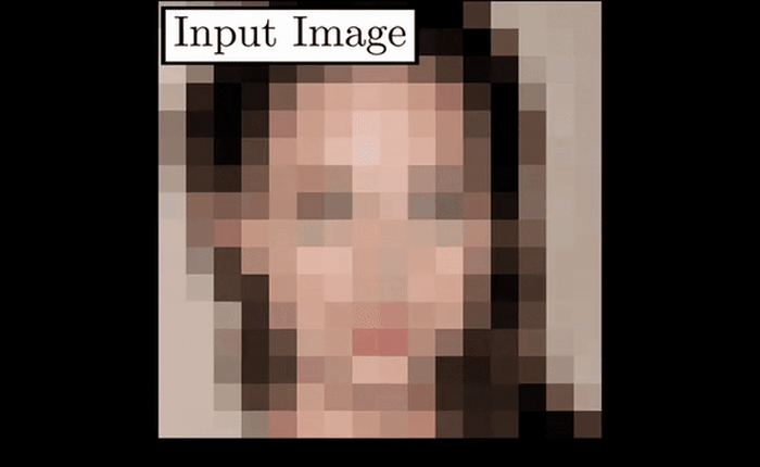 AI 'hô biến' ảnh chân dung mờ đến mức không thể thấy rõ được mặt thành ảnh sắc nét gấp 64 lần