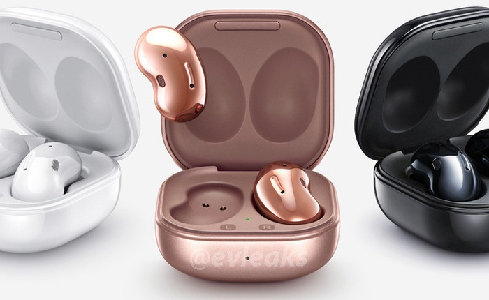 Đây là Galaxy Buds Live: Thiết kế "hạt đậu", có chống ồn chủ động