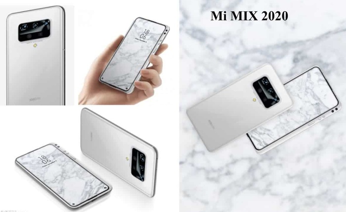 Xiaomi Mi MIX 2020 lộ diện với thiết kế độc lạ