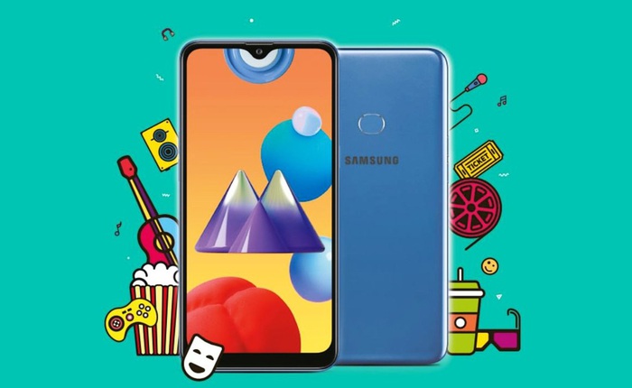 Galaxy M01s ra mắt: Helio P22, camera kép, pin 4000mAh, giá 3 triệu đồng