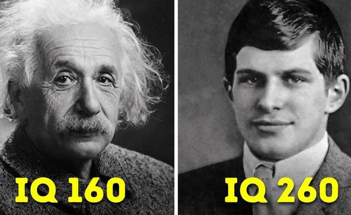 Số phận hẩm hiu của người có chỉ số IQ cao hơn cả Einstein