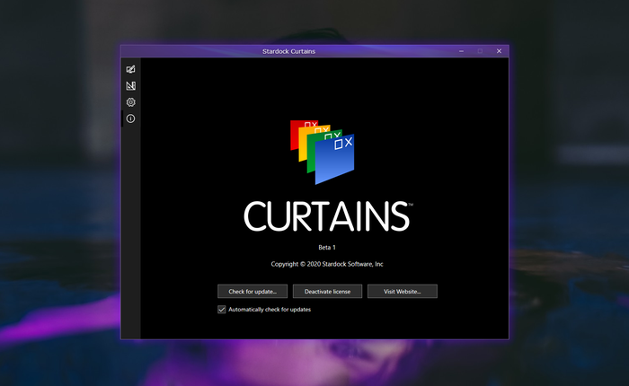 Tự tạo giao diện cho Windows 10 với Stardock Curtains