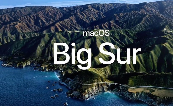 Nhóm bạn dùng trực thăng để tái hiện lại hình nền ấn tượng của macOS Big Sur