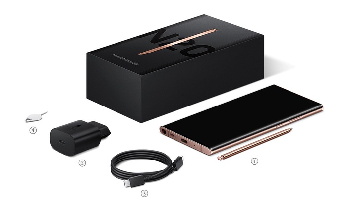 Bắt chước Apple, Samsung cắt giảm phụ kiện trong hộp của Galaxy Note20 Ultra