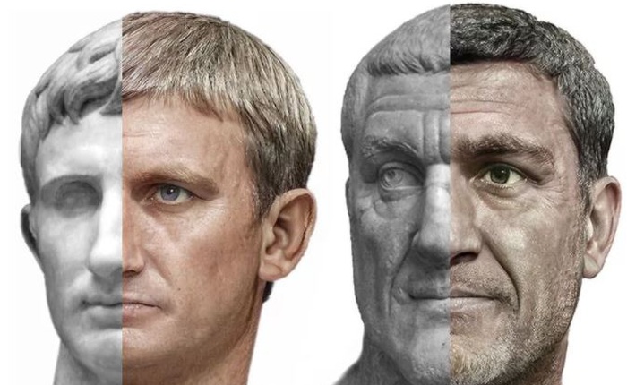 Anh designer sử dụng AI để tái tạo và phục chế hình ảnh các vị hoàng đế La Mã cổ đại 1 cách siêu chân thực