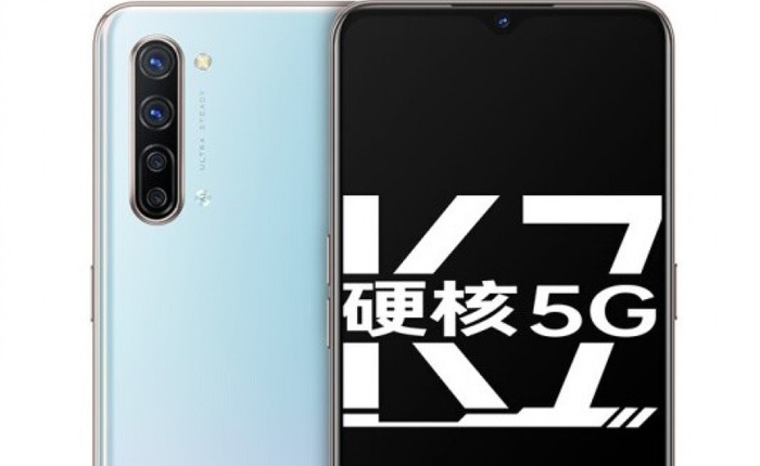 OPPO K7 5G ra mắt: Snapdragon 765G, 4 camera 48MP, pin 4025mAh, giá từ 6.6 triệu đồng