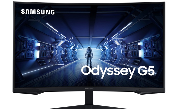 Samsung ra mắt màn hình gaming cong Odyssey G5 tại VN: Độ phân giải 2K, tần số quét 144Hz, HDR10...