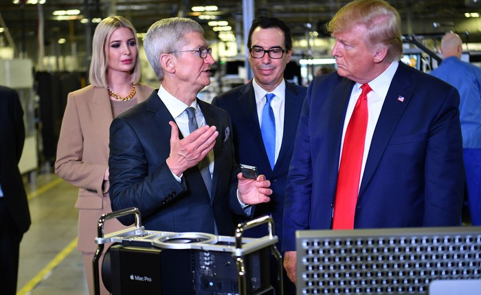 Hóa ra Tim Cook đã tặng chiếc Mac Pro đầu tiên cho Donald Trump