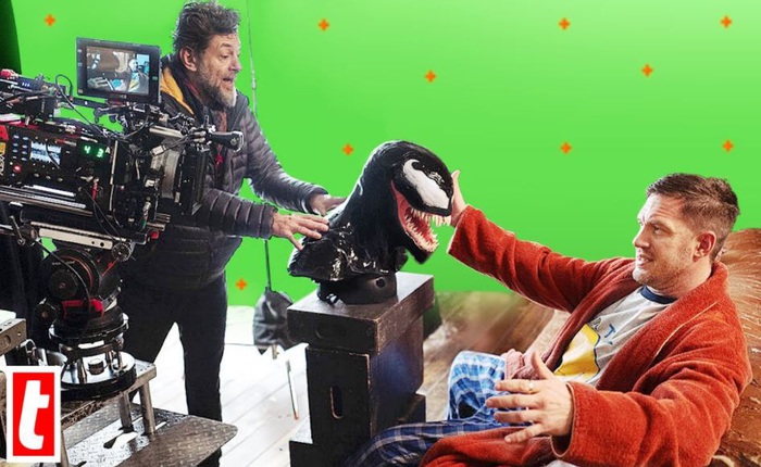 Có gì hay sau những cảnh quay Venom 2: Tom Hardy bí mật đeo earbud khi ghi hình để dù diễn 1 mình vẫn luôn nghe được giọng Venom